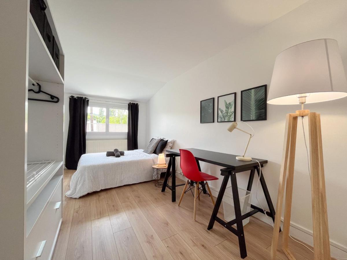 Maison Ideale Pour Visiter Paris Versailles - Chambres Privees Paris-Saclay Bures-sur-Yvette Esterno foto